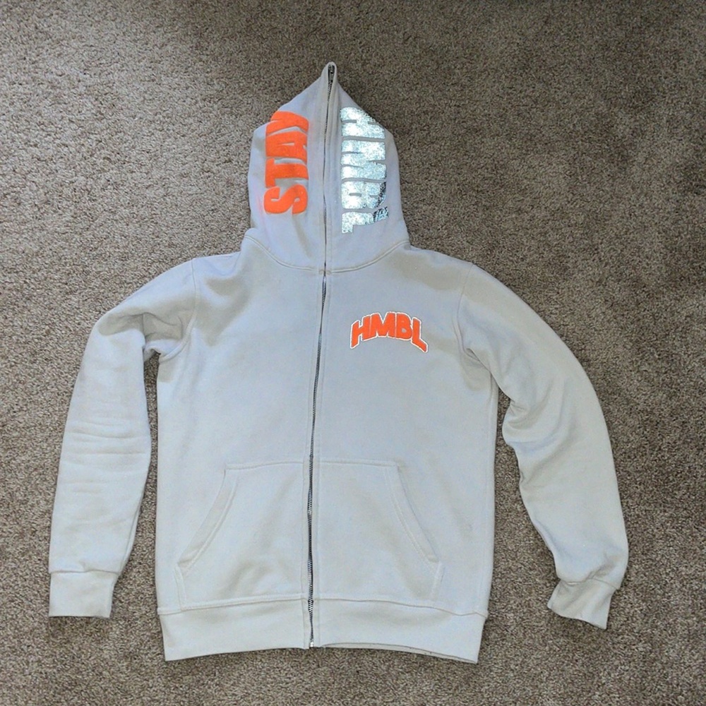 Men’s full zip hmbl hoodie size small
